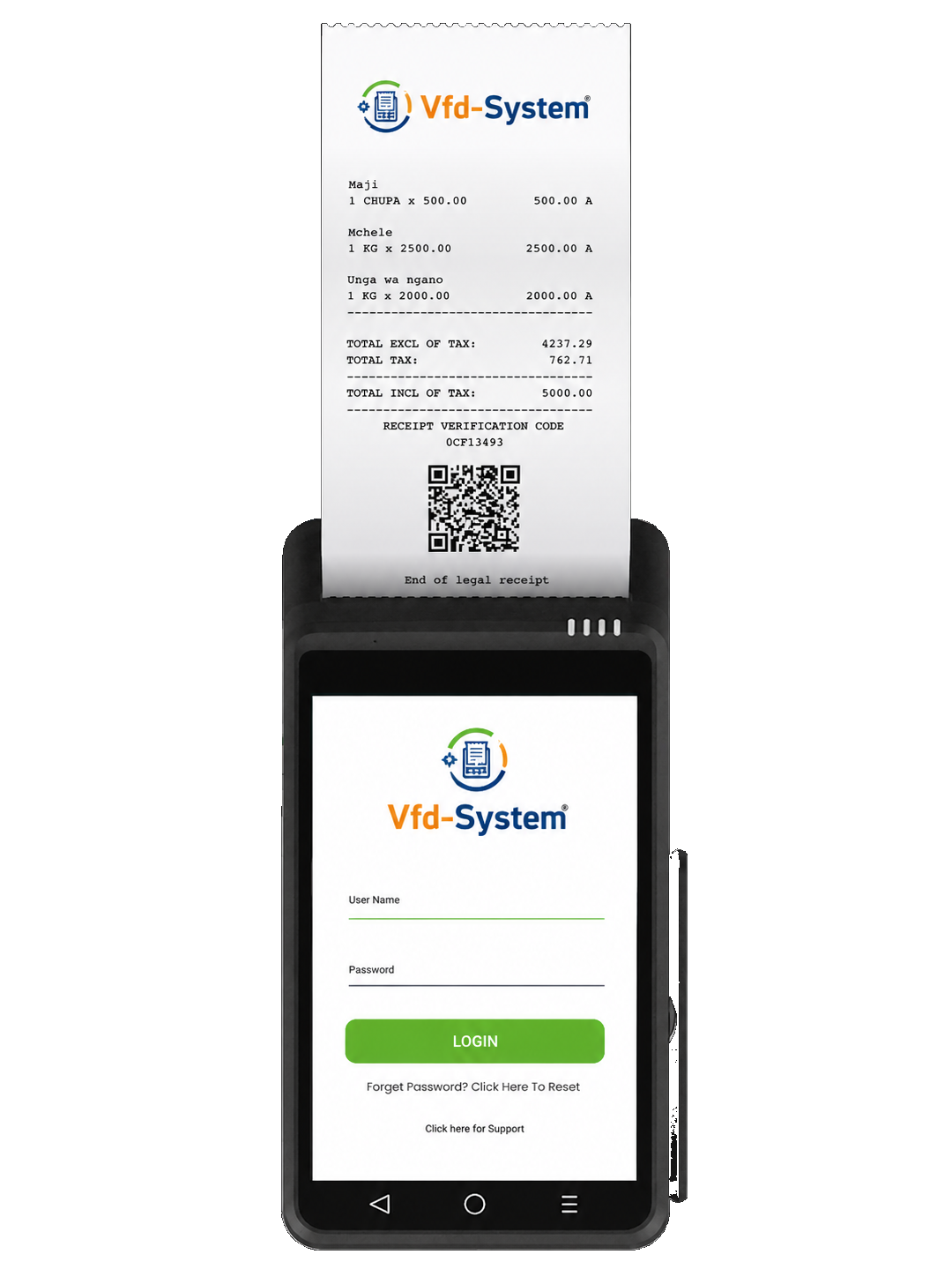 How To Use Vfd-System POS